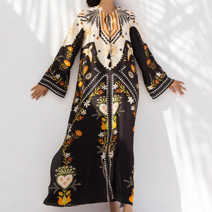 Noir Soleil Kaftan