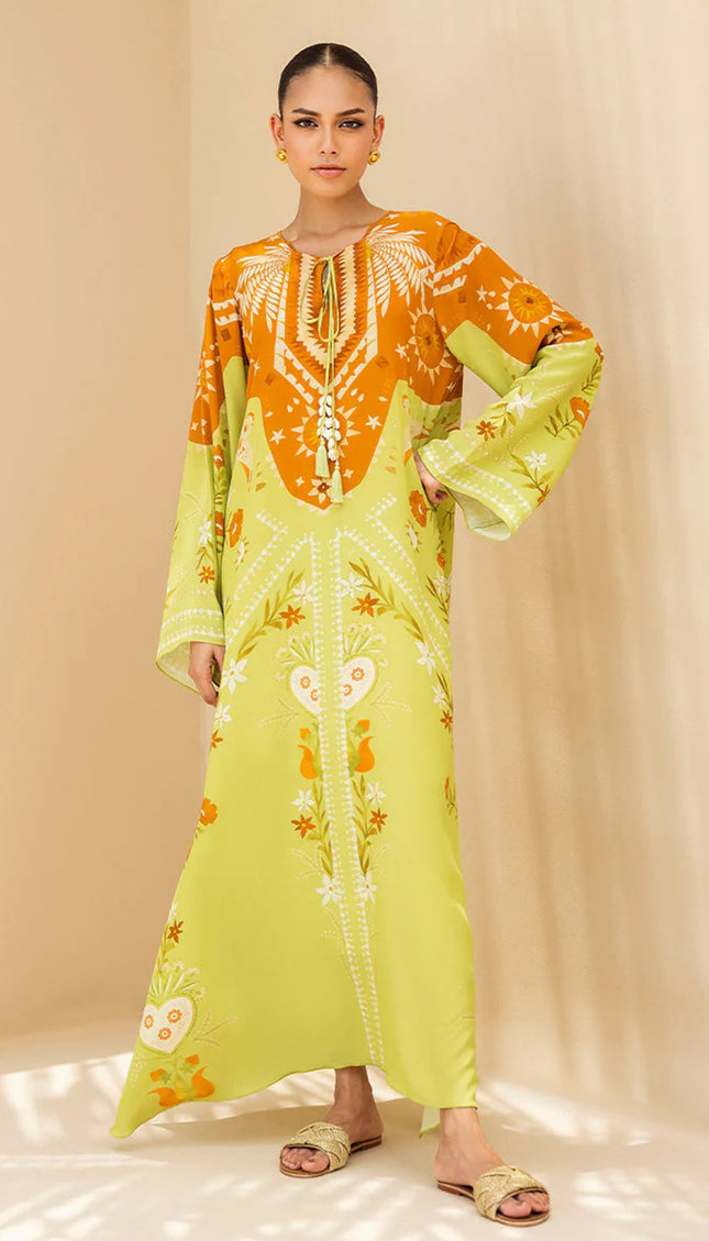 Sunset Bloom Kaftan