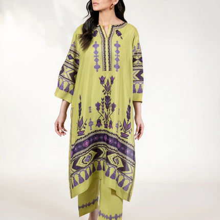Verdant Orchid Kaftan