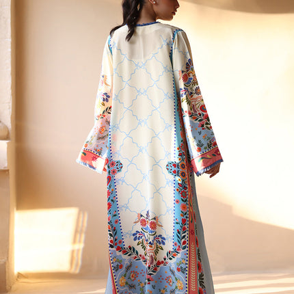 Azure Bloom Kaftan