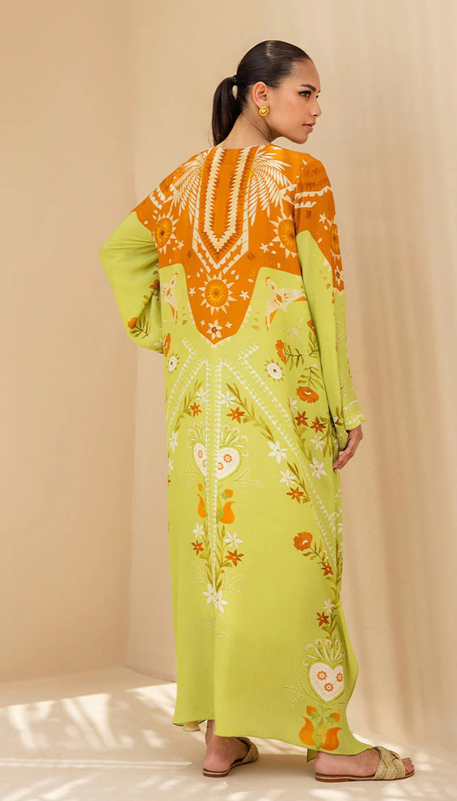 Sunset Bloom Kaftan