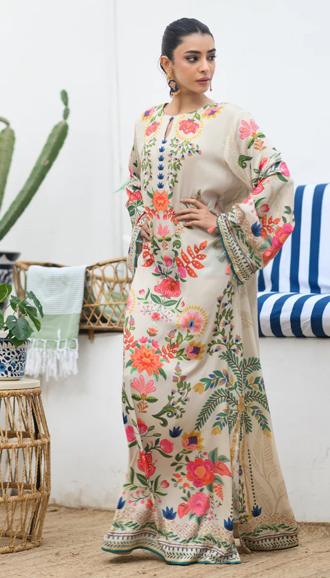 Floral Serenade Kaftan