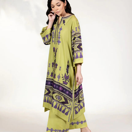 Verdant Orchid Kaftan