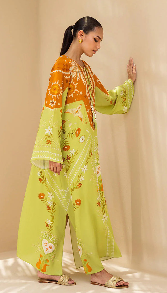 Sunset Bloom Kaftan