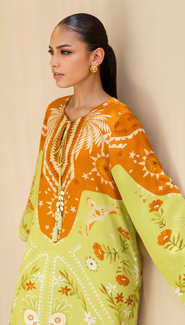 Sunset Bloom Kaftan