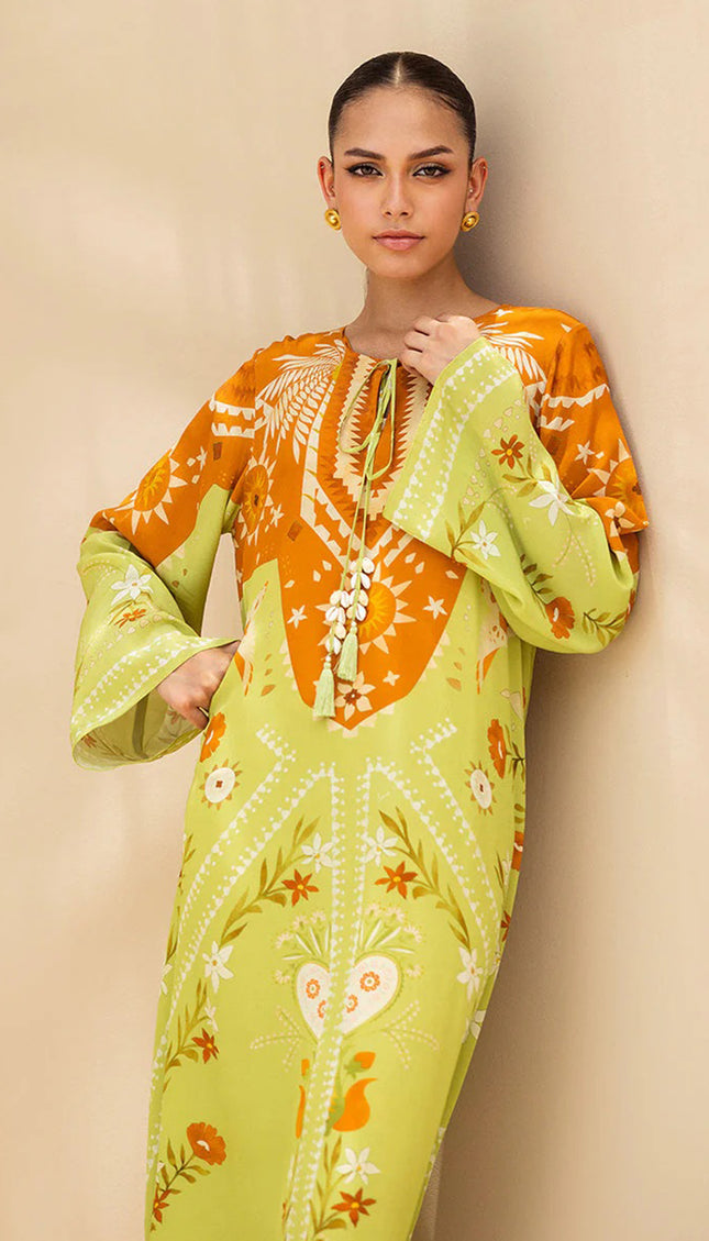 Sunset Bloom Kaftan