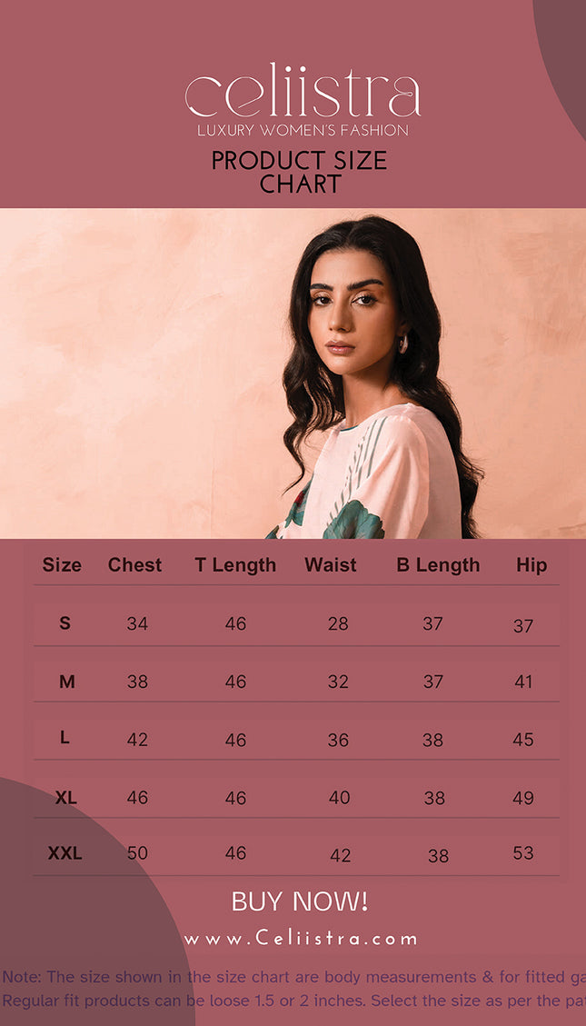 Peach Blossom Luxe Printed Set