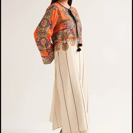 Sunset Mirage Printed Kaftan