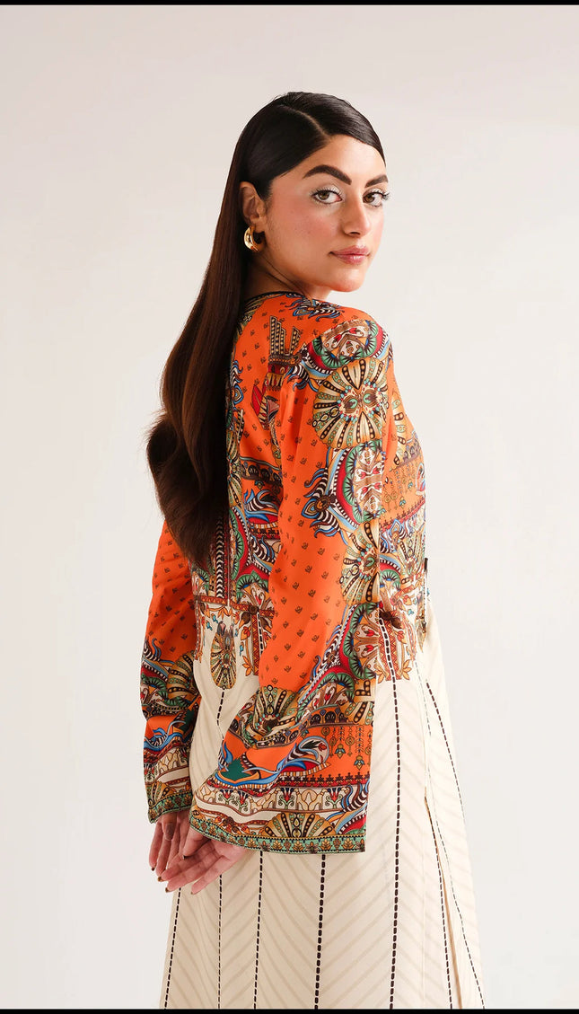 Sunset Mirage Printed Kaftan