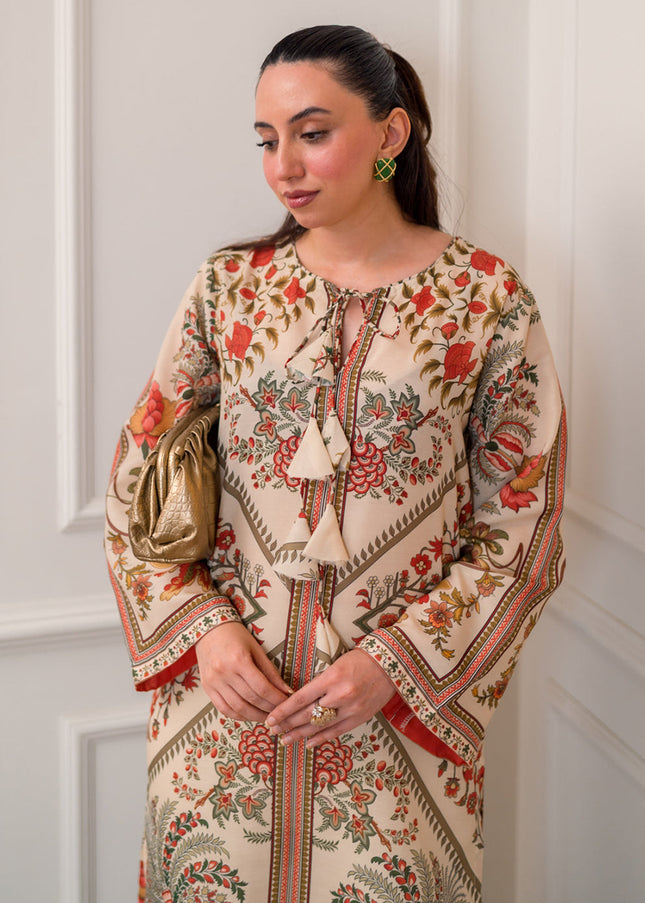 Ivory Garden Luxe Kaftan Set