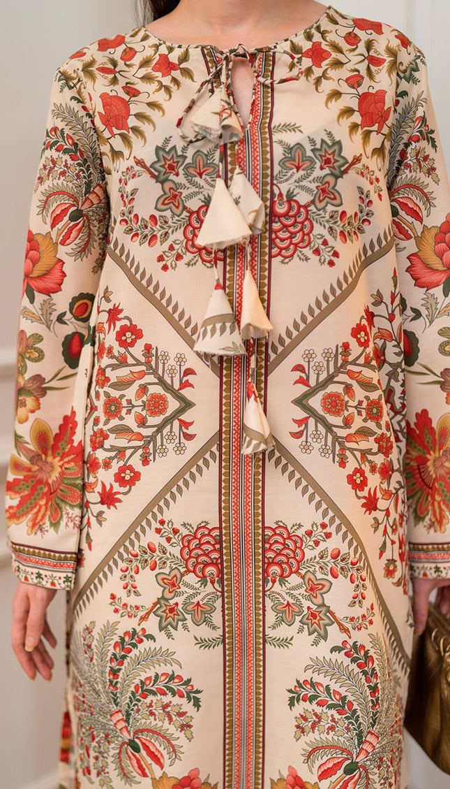 Ivory Garden Luxe Kaftan Set