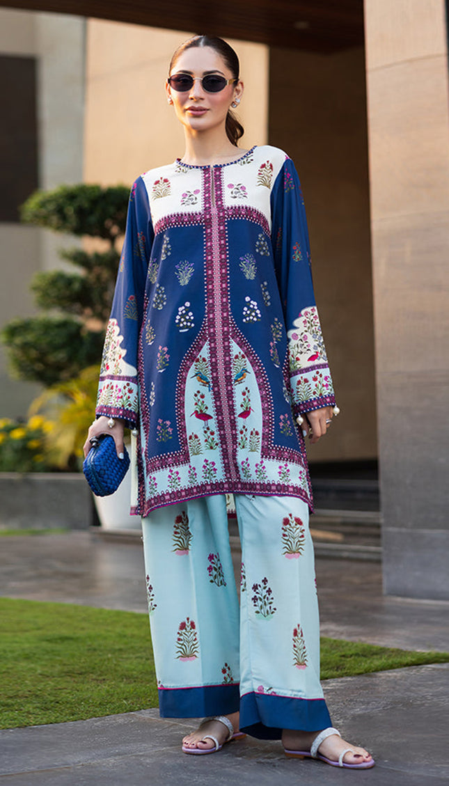 Midnight Meadow Swiss Cotton Co-Ord Set