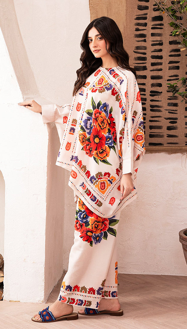 Floral Fiesta Swiss Cotton Co-Ord Set