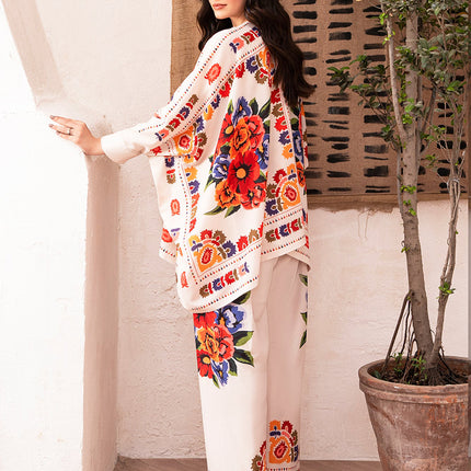 Floral Fiesta Swiss Cotton Co-Ord Set