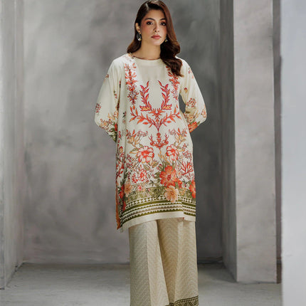 Autumn Grace Co-Ord Set – Natural Crepe