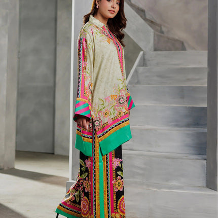 Mehfil Bloom Muslin Co-Ord Set