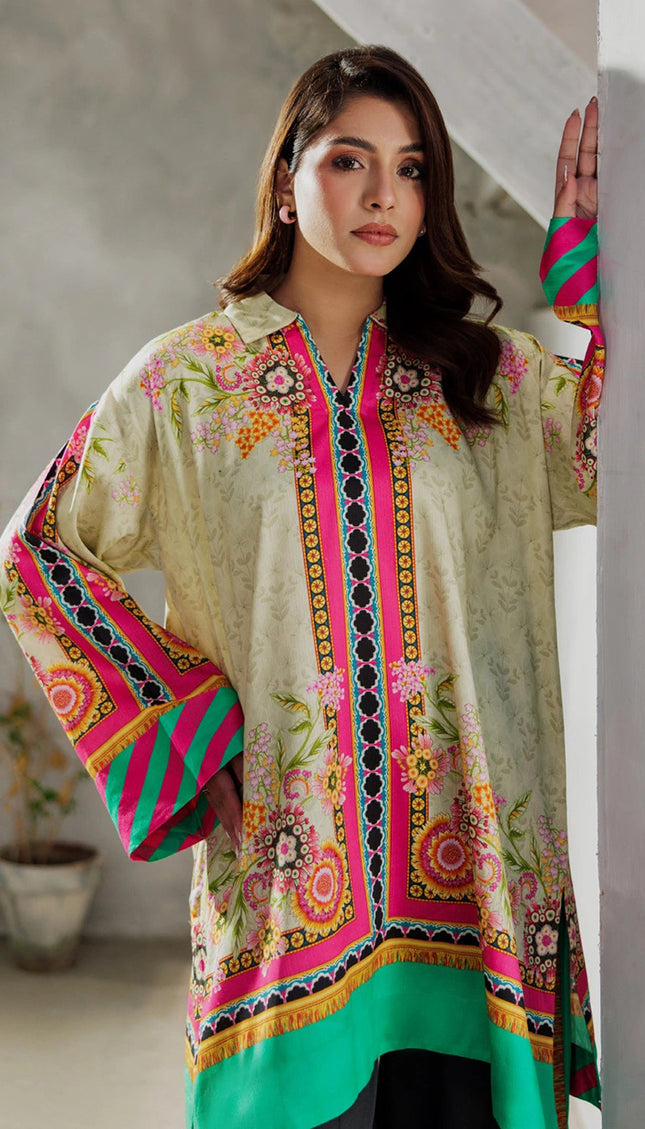 Mehfil Bloom Muslin Co-Ord Set