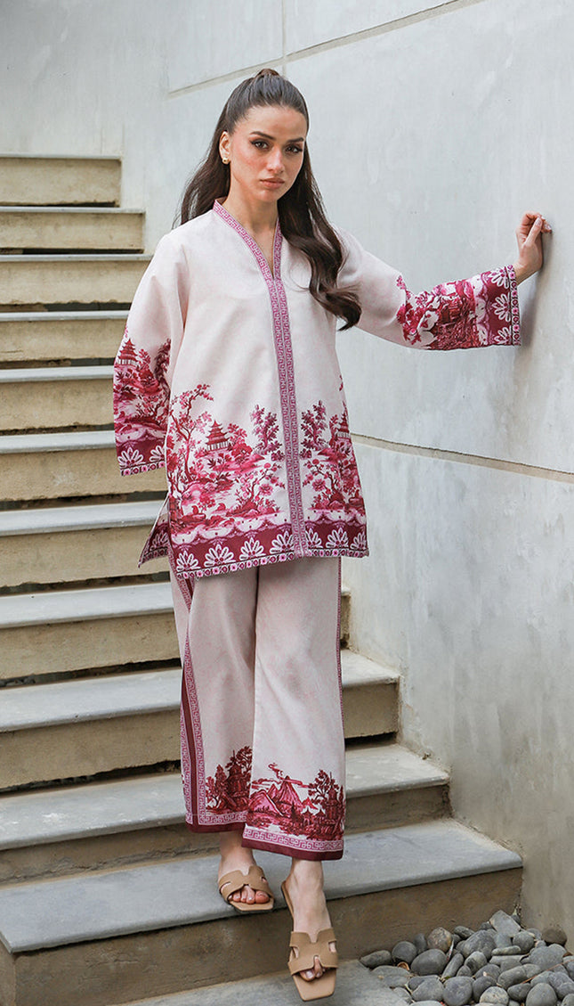 Blush Terrain Printed Co-Ord Set