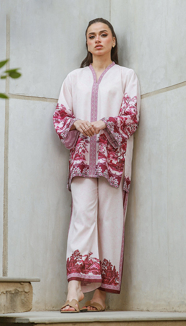 Blush Terrain Printed Co-Ord Set