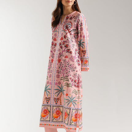 Sunset Orchard Kaftan Set – Swiss Cotton