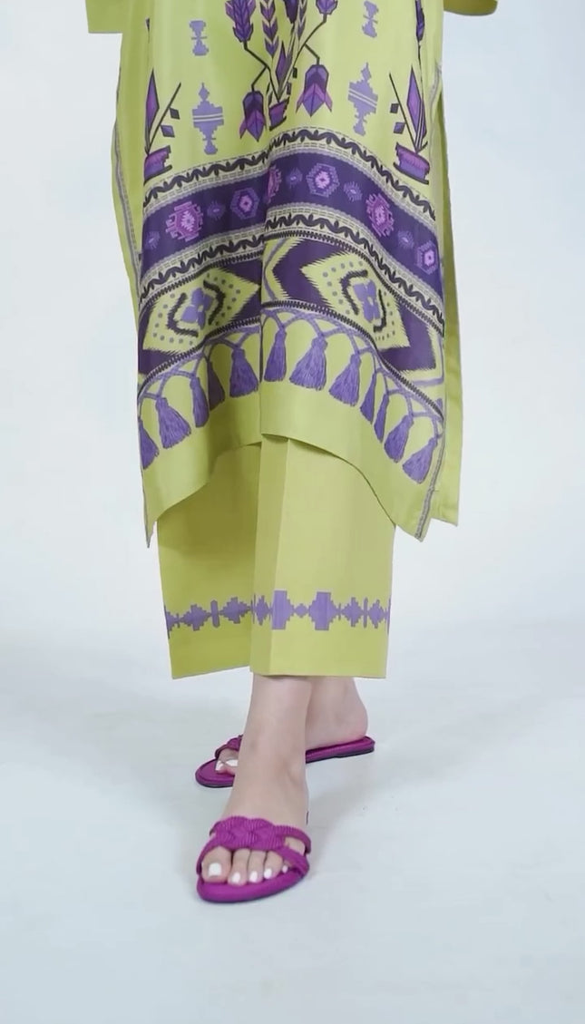 Verdant Orchid Kaftan